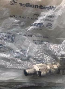 正品 魏德米勒接头 SAISM-4/8S-M12-4PD