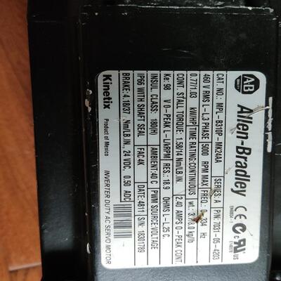 AB伺服电机MPL-B310P-MK24AA