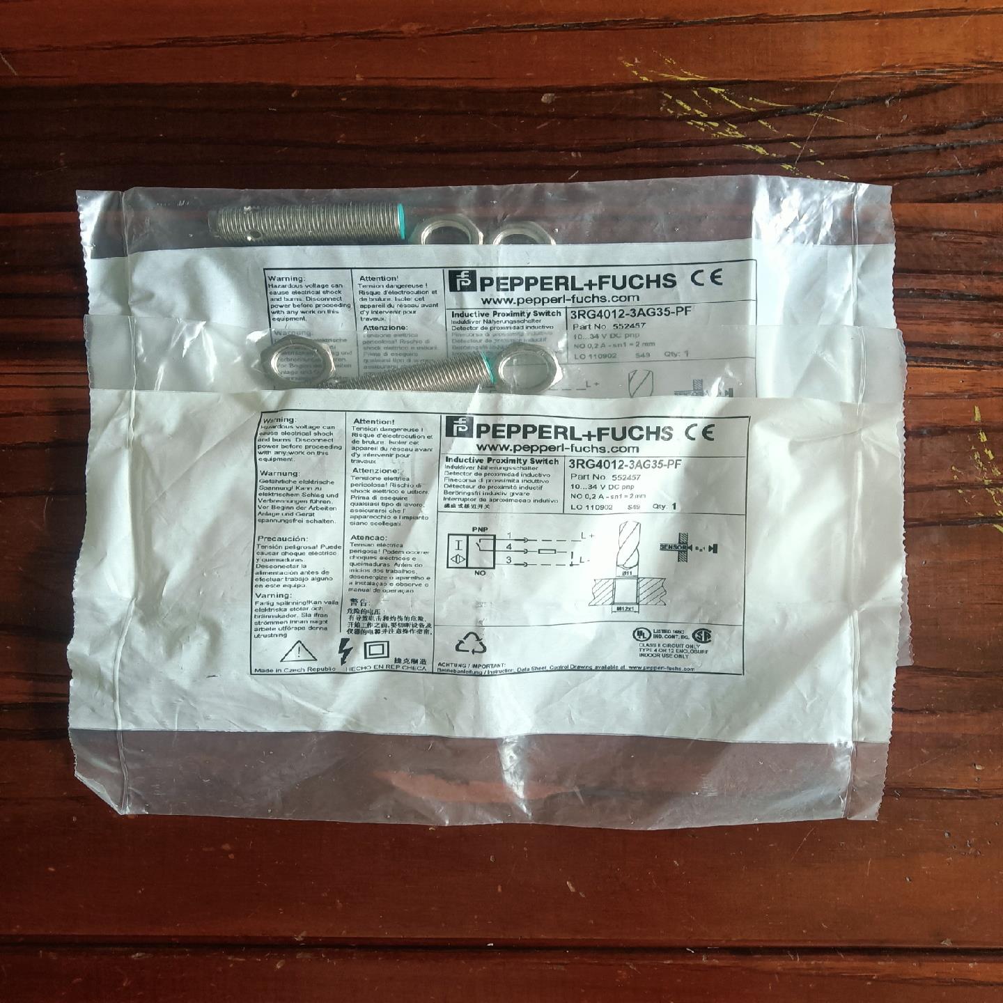 3RG4012-3AG35-PF倍加福接近开关传感器，全新原