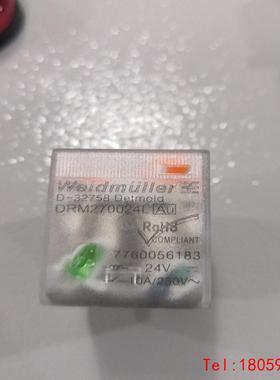 【非标价】魏德米勒继电器  DRM270024L AU