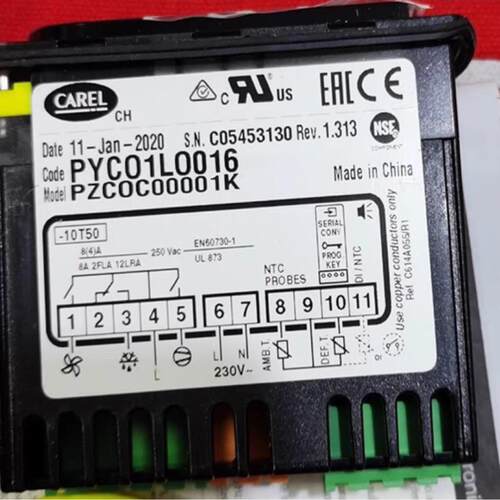 温控器 CAREL PYCO1LO016  PYCO1LOO16   PYC01LO016议价