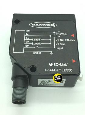 原装正品邦纳BANNER传感器LE550KQ 无装盒