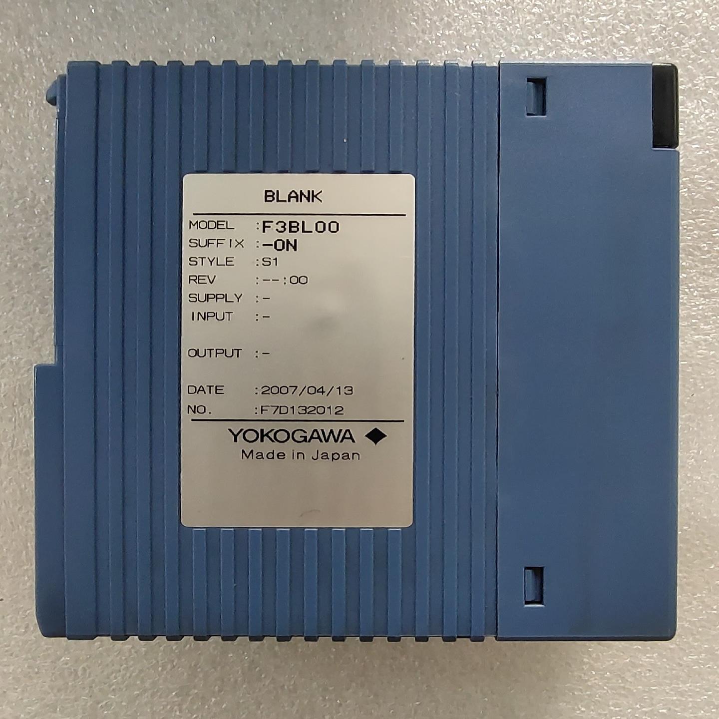 YOKOGAWA 横河 F3BL00-0N  现货6个