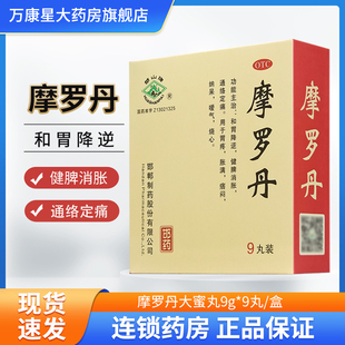 华山牌 摩罗丹 9g*9丸/盒 大蜜丸 健脾消胀胃疼嗳气烧心痞闷纳呆