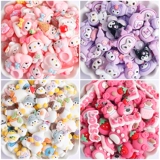 Кремовый чехол для телефона, аксессуар ручной работы, заколка для волос, мультяшные шпильки для волос, аксессуары