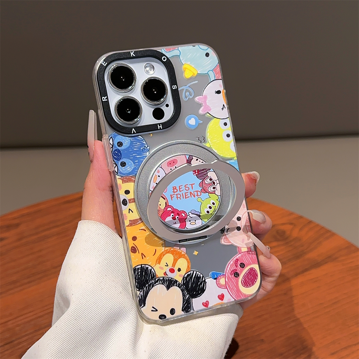 磁吸支架二合一手机保护壳