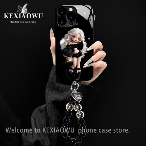 vivo/iQOO电镀玻璃手链手机壳