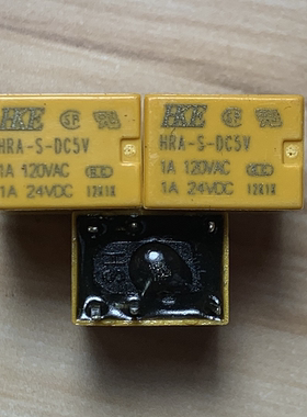 HRA-S-5V 6脚1A一组转换 汇港微型信号小继电器ARE1312松下继电器
