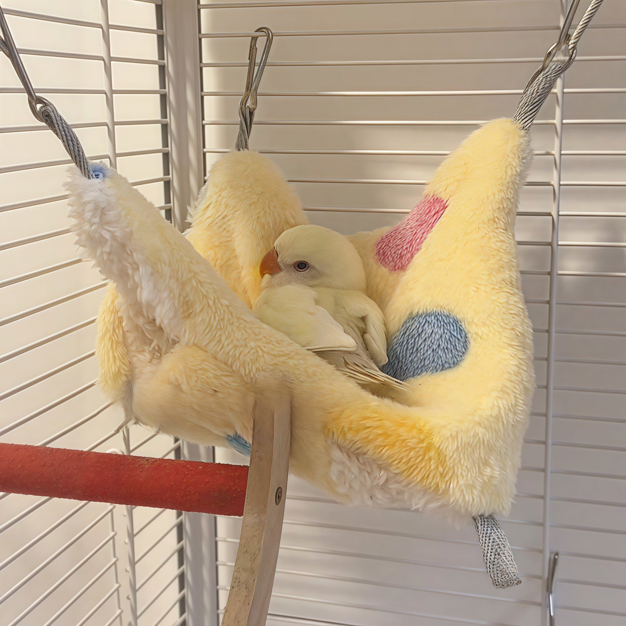 牡丹鹦鹉小被子专用垫子吊床过冬鸟窝专用棉窝窝巢保暖加厚睡觉窝,宠物/宠物食品及用品,鸟窝,淘宝优惠券,粉丝福利购,淘宝优惠卷