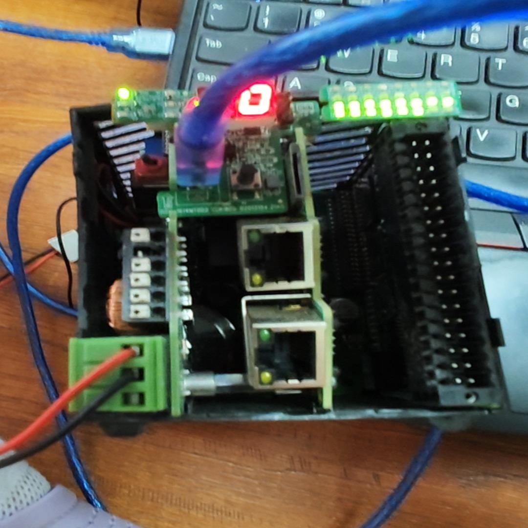 汇川h5u-1614mtd总线plc功能OK成色如图8轴