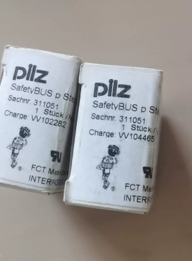 PILZ皮尔兹SafetyBUS p连接器，型号3110 ~议价