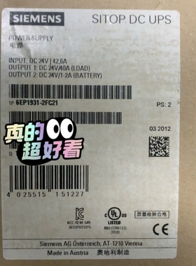 6EP1931-2FC21 SITOP DC-U ~议价