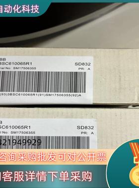 现货SD832 3BSC610065R1  ABB电源模块