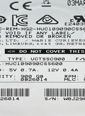 日立900G SAS HUC109090CSS600
