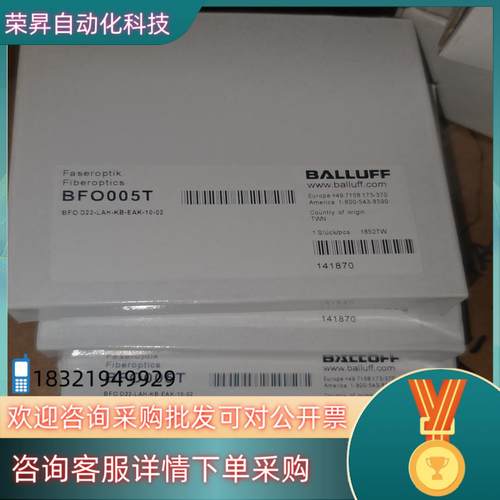 现货巴鲁夫BFO005T