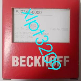 EtherCAT 原装 BECKHOFF 供应EJ7342 耦合器 0000
