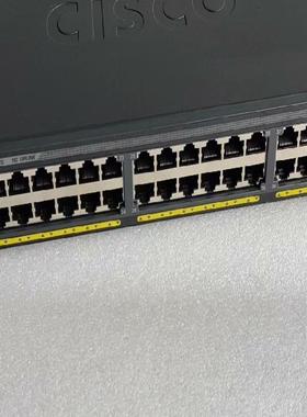 二手 CISCO WS-C2960X-48TS-LL 全千兆