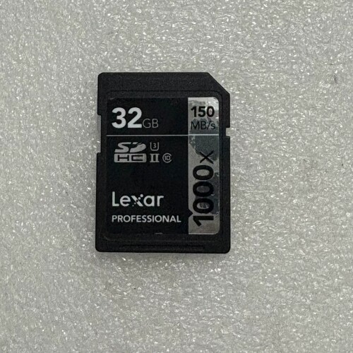 雷克沙Lexar 1000x 32G高速SD卡 V30 ~议价