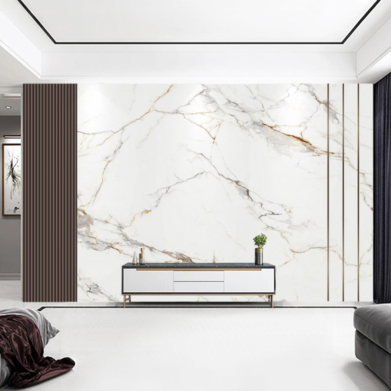 墙纸3d立体现代简约格栅电视背景墙壁纸客厅壁布卧室壁画沙发墙布