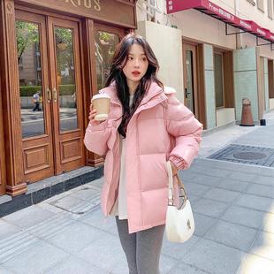 MM明摩羽绒服男女短款2025新款加厚90白鸭绒情侣款宽松中戏冬季外