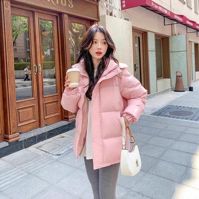 MM明摩羽绒服男女短款2025新款加厚90白鸭绒情侣款宽松中戏冬季外