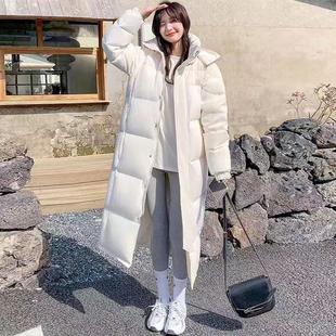 MM明摩女装长款羽绒服男女超长款过膝加厚冬季情侣中戏官方旗舰店