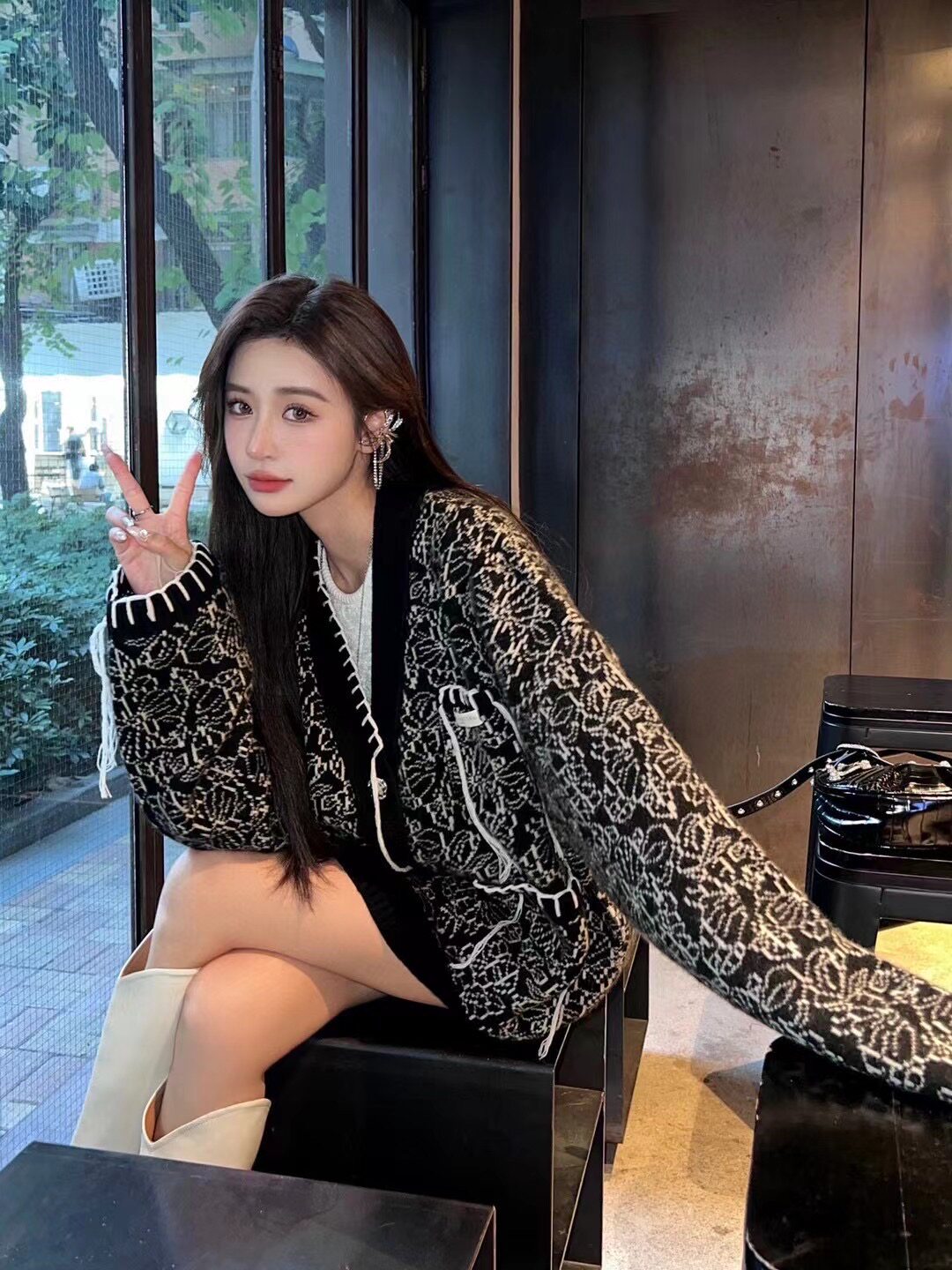 【张含韵王梓薇同款】DIANA毛针织衫