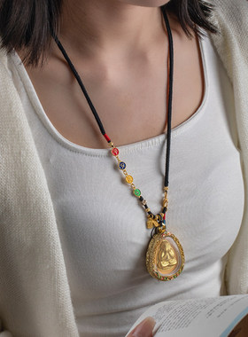 纯手工编织吊坠绳项链挂绳