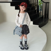 长袖 Yumi妈 女童宝宝洋气轻薄软凉感天丝莱赛尔棉防晒衫 25E003