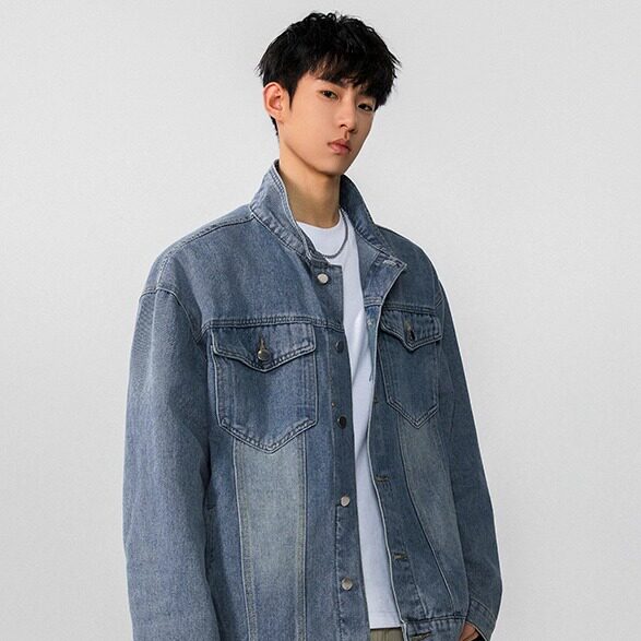 WOOWMOOM秋冬季外穿牛仔外套