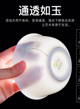 唐山创意餐具套装58头骨瓷韩式陶瓷碗盘碟子家用结婚送礼