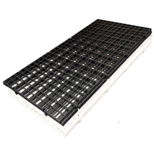 鱼缸底部隔离板隔离网亚克力过滤水泵可拆剪可拼接塑料网格分隔板