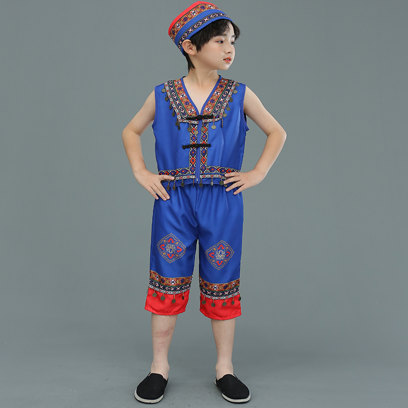 男壮族土家族瑶族三月三演出服