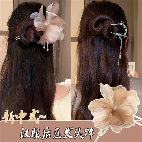 high-grade back bride pressed new ball temperament hairpin
