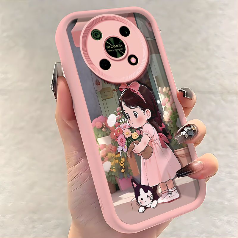 适用华为畅享50pro手机壳CTR一AL00硅胶软nzone50pro保护套智选50por全包aloo防摔畅想50pr0卡通可爱女生小众