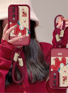 适用荣耀90手机壳新款REA-AN00软硅胶华为honor90pro保护套REP—ANOO本命年马anoo镜头全包边防摔pr0高级女5G