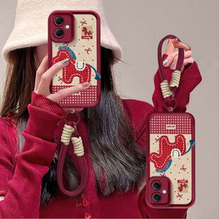 适用红米Note12手机壳新款22101317C软硅胶redminote12pro+保护套22101316UC本命年马n0te12pr0全包防摔5G女