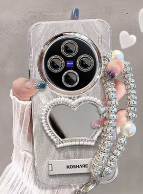 适用vivox100手机壳补妆镜V2313A新款x100spro保护套V2324HA带镜头膜vlvox100s全包2359防摔x100pr0 5g女2309