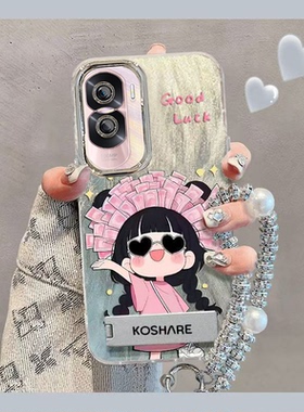 适用华为荣耀x50i手机壳CRT-AN00带镜头膜honorx50l保护套crt—anoo卡通可爱女生h0n0r全包边x501防摔ins网红