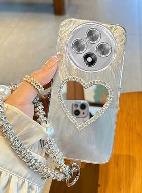 带镜头膜适用oppoa3iplus手机壳PKA110补妆镜opopa3ipro保护套pkallo新款女0pp0a3ipius全包防摔软边a3i+女5g