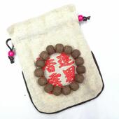 莲界香云工坊彼融锭子禅珠香珠避暑念珠手工香珠手串古方和香圆珠