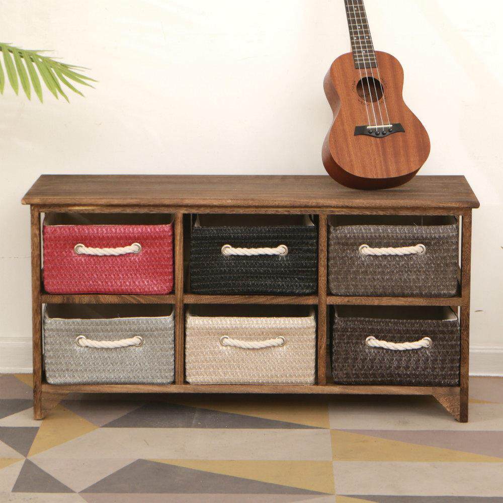 韩式实木茶几电视柜 现代简约小户型收纳多功能柜子储物柜抽屉式