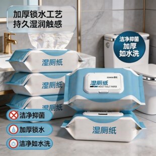 88vip2元好物湿厕纸擦屁股湿巾男女通用家用酒店湿厕纸家庭实惠装