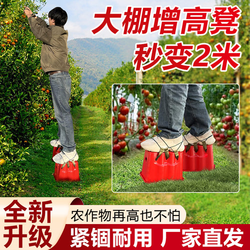 农用大棚增高登增高采摘专用