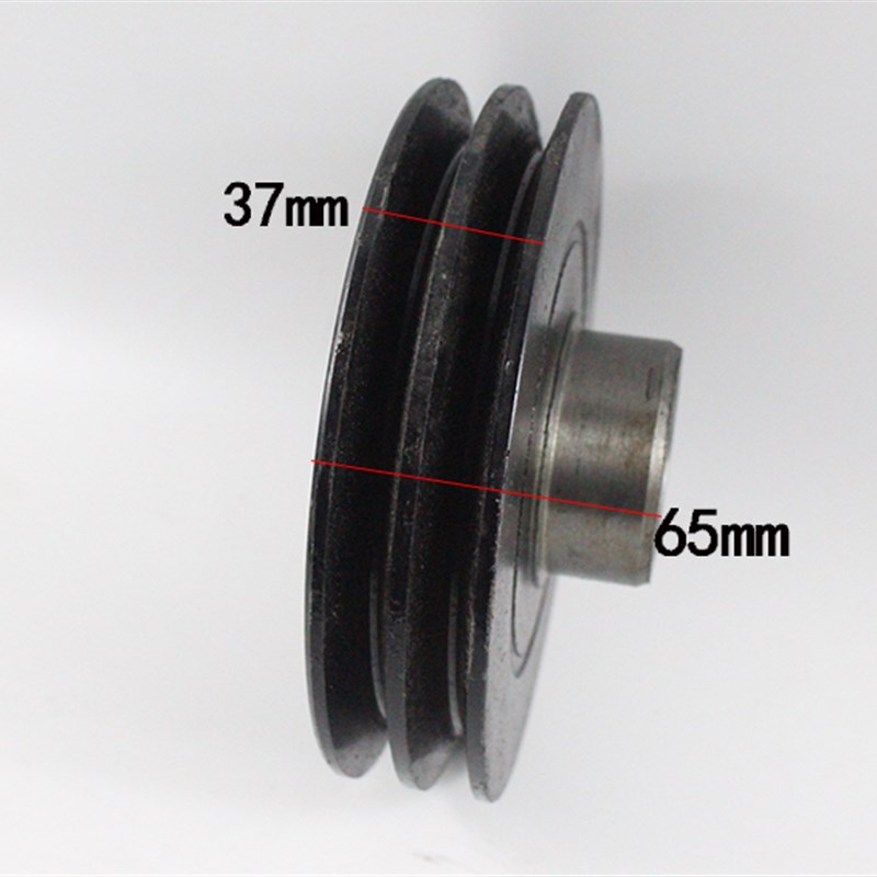 叉车配件 大柴CA498发动机曲轴皮带轮(双槽) 杭P叉合力2 3-3.5吨