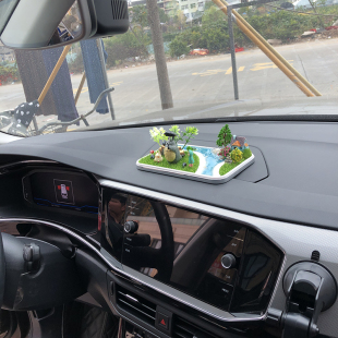 创意微景观汽车摆件车载车内饰品宫崎G骏龙猫小梅车饰车上装 饰用