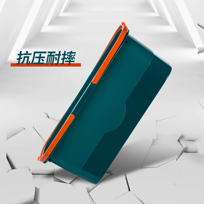 洗拖把桶大号加厚塑料涮压v拖地专用拖地桶长方形挤水桶单桶家用