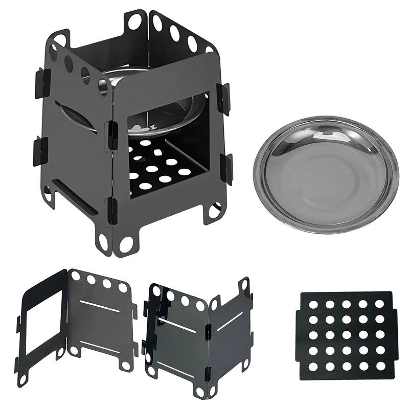 户外卡片炉黑钛接k插小号折叠不锈钢柴火炉取暖野炊便携木炭酒精,户外/登山/野营/旅行用品,野餐炉具/焚火架,淘宝优惠券,粉丝福利购,淘宝优惠卷