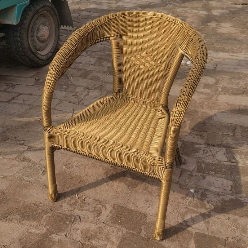 阳台小桌椅老式藤椅o藤编两椅一桌三件套庭院桌椅休闲老人椅靠背