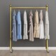 房间晾衣架落地室内小户型x多功能凉衣架阳台家用双层挂衣杆